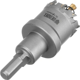 Коронка по металлу твердосплавная 35 мм DENZEL 724011