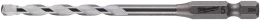 Сверло Milwaukee 5x100 мм HEX (4932471093) (для использования с ударными шуруповертами и всеми типами инструментов с трехкулачковым патроном, позволяет сверлить бетон, кирпич, черепицу, газобетонные блоки, тонкий металл, алюминий, керамическую плитку от м