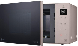 Микроволновая печь LG MW25R35GISH, 1000Вт, 25л, бежевый/черный