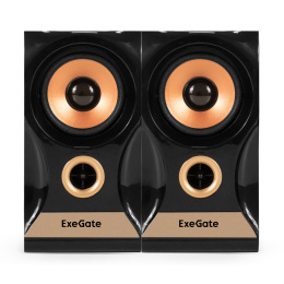 Акустическая система 2.0 ExeGate Maestro SPS-590 (Активная, питание 220В, 2х3Вт, 30-18000Гц, цвет темное дерево, Color Box) EX297196RUS