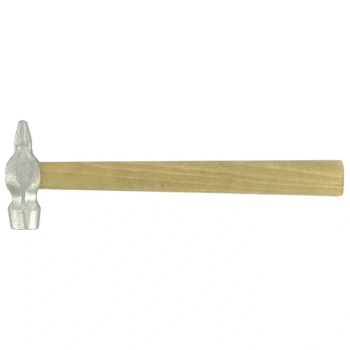 Слесарный молоток Без бренда 200 г,круглый боек,деревянная ручка// 10238