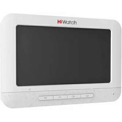 Видеодомофон HiWatch DS-D100MF белый