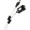 Кабель-адаптер AOpen/Qust USB2.0-repeater, удлинительный активный Am-Af 25м Aopen ACU823-25M