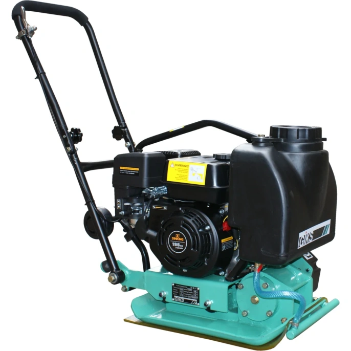 Виброплита GIKS 65 кг Dinking G200F 6л.с. PC60DSET