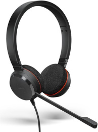 Наушники с микрофоном Jabra Evolve 20 черный накладные USB оголовье (4999-823-169)