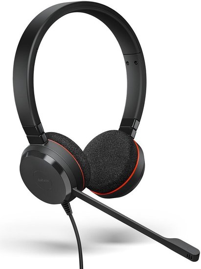 Наушники с микрофоном Jabra Evolve 20 черный накладные USB оголовье (4999-823-169)