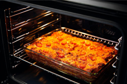 Духовой шкаф электрический Electrolux EOF3H40BX,  65л,  дверца с 2 стеклами,  нержавеющая сталь