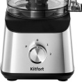 Кухонный комбайн Kitfort КТ-3573 1500Вт серебристый/черный