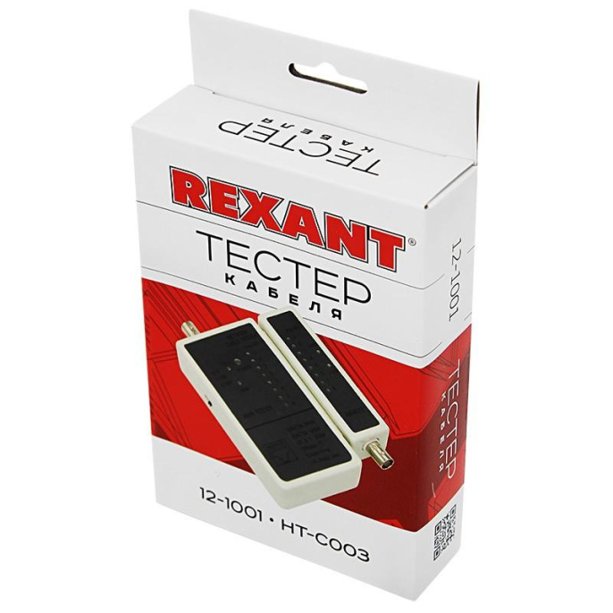 Тестер кабеля RJ-45 + BNC REXANT 5248 12-1001