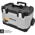 Металлопластиковый ящик для инструментов 24" на колесах Inforce 06-20-09
