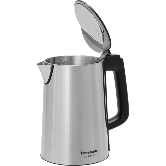Чайник электрический Panasonic NC-CWK33, 1.5л, металл/пластик