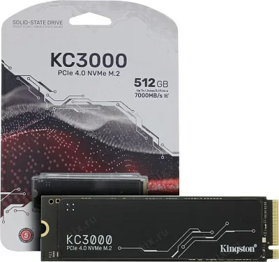 Накопитель SSD 512 Gb M.2 2280 M Kingston KC3000 SKC3000S/512G