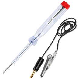 Автомобильная отвертка-пробник индикатор ЭкспертЭлектрик 135 мм, 6-24В, провод 0.5м TDM ELECTRIC SQ1015-0005