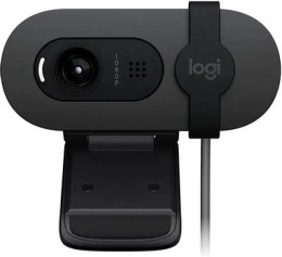 Web-камера Logitech Brio 95,  графитовый [960-001583]