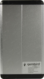 Внешний корпус 2.5" Gembird USB 3.0 SATA металл серебро EE2-U3S-2-S