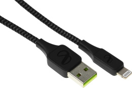 Кабель InfinityLab ILINCATLBLK USB m -Lightning m 1.5м черный коробка упак.:1шт