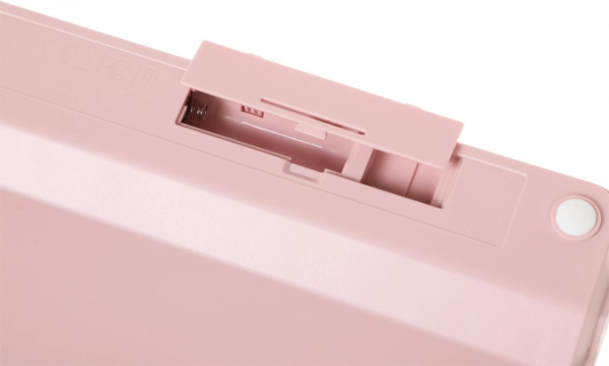 Клавиатура A4TECH Fstyler FBK30, USB, Bluetooth/Радиоканал, мембранная,  розовый [fbk30 raspberry]