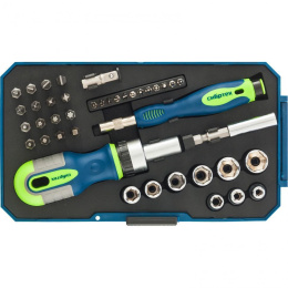 Набор отверток Сибртех 13338 в компл.:41 предмет жесткий кейс