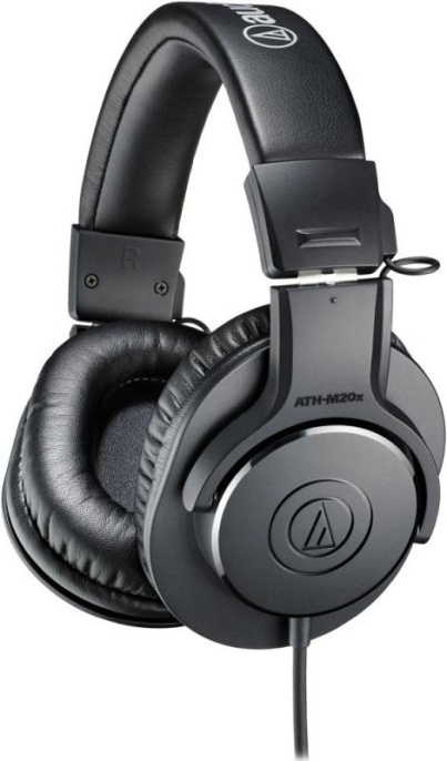 Наушники мониторные Audio-Technica ATH-M20X 3м черный проводные оголовье 15117005