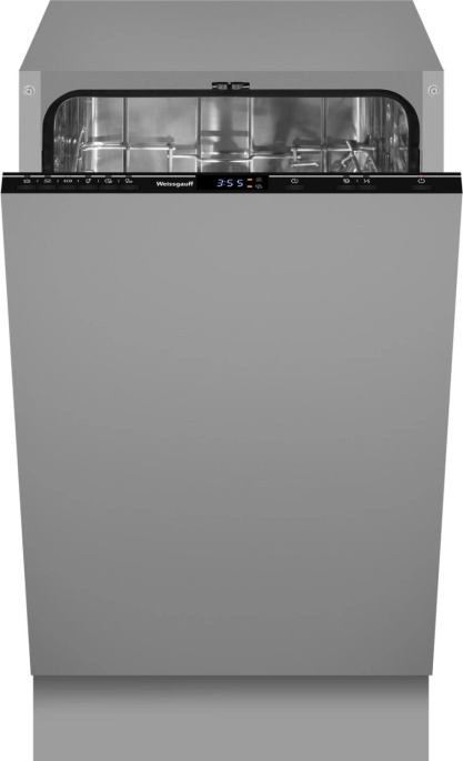 Встраиваемая посудомоечная машина WEISSGAUFF BDW 4526 D, узкая, ширина 44.8см, полновстраиваемая, загрузка 10 комплектов 432978