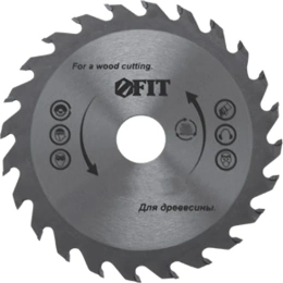 Диск пильный по дереву (165х20 мм; 40T) для циркулярных пил FIT IT 37730