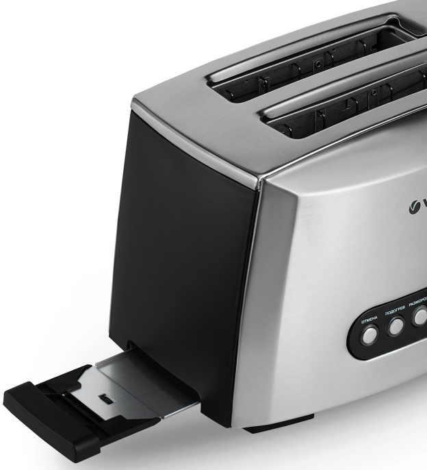 Тостер Vitek VT-7162,  серый