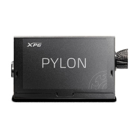 XPG Pylon 550 ATX 2.52, 550W, PWM 120mm FDB fan, Active PFC, DC to DC, 80+ BRONZE,Japanese main capacitor RET PYLON550B-BKCEU