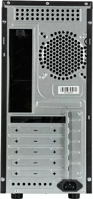 PowerCool Корпус S6026-U3C-CR-500W (Midi Tower, Черн., БП500Вт, 2*USB3.0, 2*USB2.0)