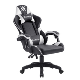 Defender игровое кресло Companion Черный/белый,класс 3,металл,PU,64023