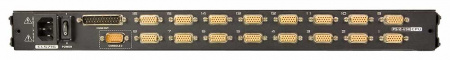 KVM консоль ATEN CL5716M-ATA-RG 17.3" 16-Port PS/2-USB VGA Single Rail LCD KVM Switch