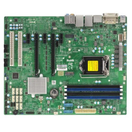 Материнская плата SuperMicro MBD-X11SAE-B заглушка MCP-260-00063-1 +2 провада CBL-0044L