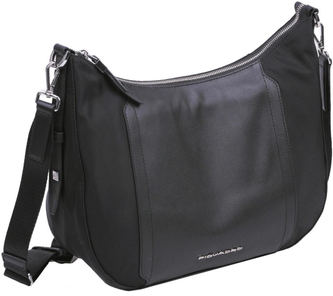 Сумка женская Piquadro Lyra BD6658W92T/N черный ткань/натур.кожа