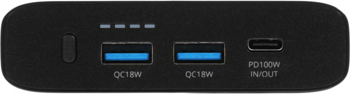 Внешний аккумулятор Power Bank TOPON TOP-T100, 26800мAч, черный [103270]