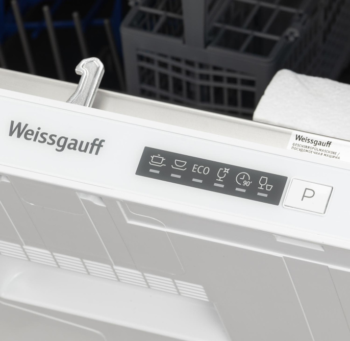 Посудомоечная машина встраив. Weissgauff BDW 4106 D 1380Вт компактная