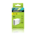 Сетевой адаптер Ergolux Elx-рa02qc-c01 (36Вт 4usb, 100-220В, 5-9v/3а, 1qc+3/3а, белый, коробка) 15292