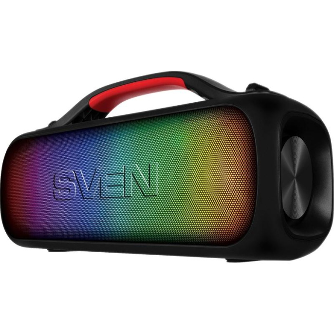 Колонка портативная SVEN PS-360 черный (24Вт, USB, Bluetooth, питание от аккумулятора) (SV-021740)