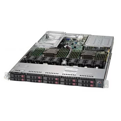 Сервер в составе SuperMicro VFG-SYS-1029U-TR4-459 SYS-1029U-TR4 х 1 P4X-CLX6242R-SRGZJ х 2 MEM-DR480L-CL05-ER32 8GB DDR4-3200 х 4
