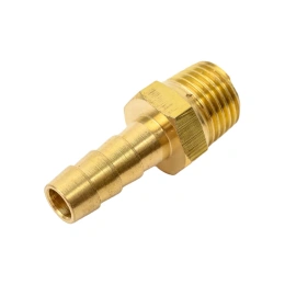 Соединение наружняя резьба 1/4" - елочка 8 мм, латунь ECO AB-MT14/E08