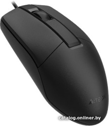 Манипулятор A4Tech Optical Mouse OP-330 Black RTL USB 3btn+Roll