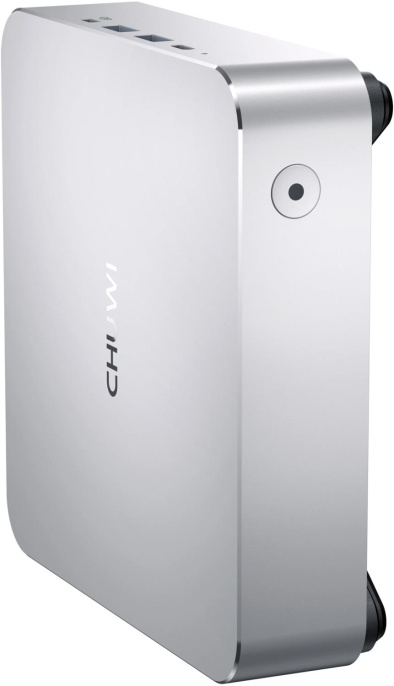 ПК Мини Chuwi AuBox Ryzen 7 8745HS 3.8 780M без ОС 2x2.5GbitEth WiFi BT 120W серебристый/черный 29750256