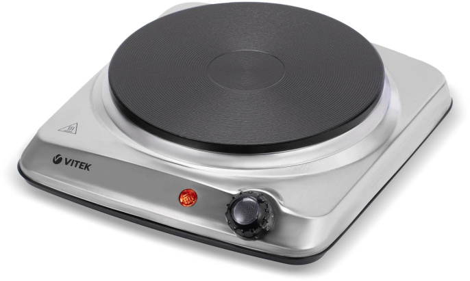 Настольная плита электрическая Vitek VT-3705, стальной