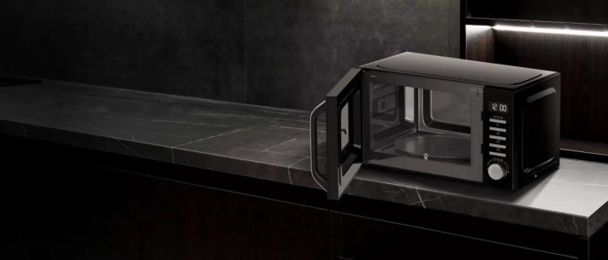 Микроволновая печь HAIER HMB-DG208BA, 800Вт, 20л, черный