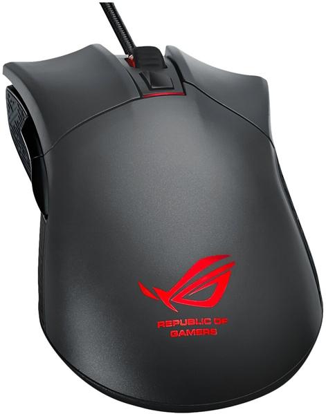 Мышь ASUS ROG GLADIUS II CORE, 92,5g, Wired, 6,2K DPI Sensor, 6 Programmable Buttons, Black 90MP01D0-B0UA00