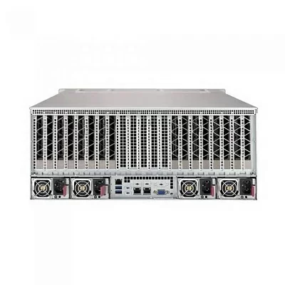 Серверная платформа Supermicro SuperServer 4U 4029GP-TRT noCPU(2)Scalable/TDP 70-205W/ no DIMM(24)/ SATARAID HDD(24)SFF/ 2x10GbE/ support up to 8 double width GPU/ 4x2000W