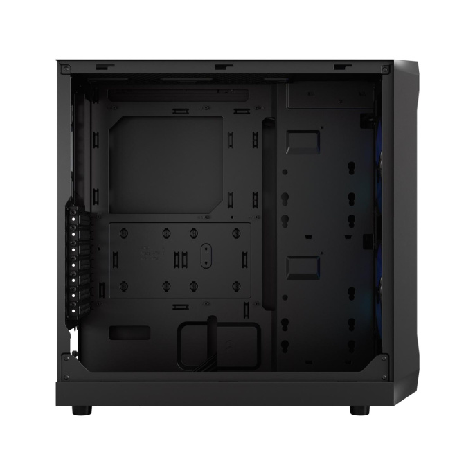 Корпус Case Fractal Design Focus 2 RGB, Midi-Tower, 2x140mm RGB, 2xUSB-A 3.2 ATX, mATX, mITX Black FD-C-FOC2A-03