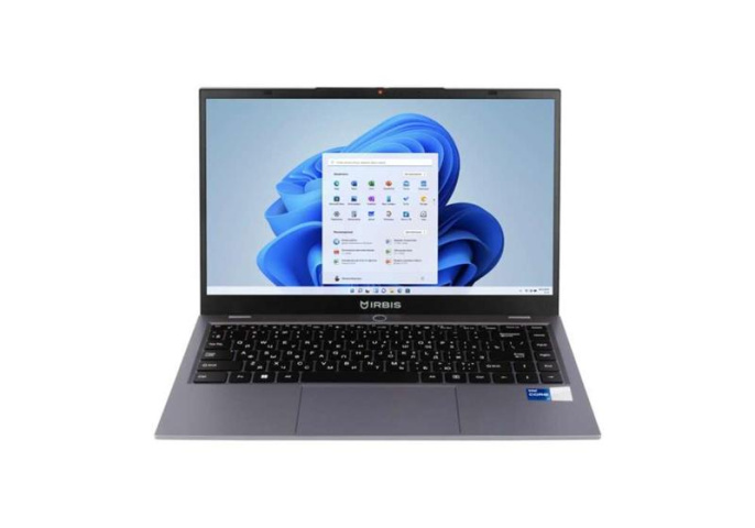 Ноутбук IRBIS SmartBook 14NBP02 14" FHD 1920x1080 IPS 300cd,Ultra 5 125U,16Gb LPDDR5-5600,512Gb SSD,Wi-Fi 6+BT5.2,45Wh,Metal case,FP,TPM 2.0, 1 type C full function, 1.55kg,Grey,1y,Win11Pro