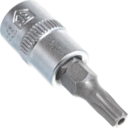 Бита-головка 1/4 Torx с отверстием Т25 Berger BG BG2223