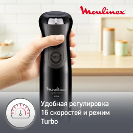 Блендер погружной Moulinex DD833810 600Вт черный 7211002825