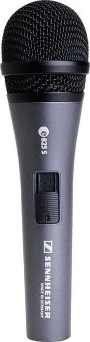 Микрофон проводной Sennheiser E 825-S черный