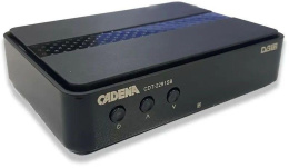 Ресивер DVB-T2 Cadena CDT-2291SB,  черный